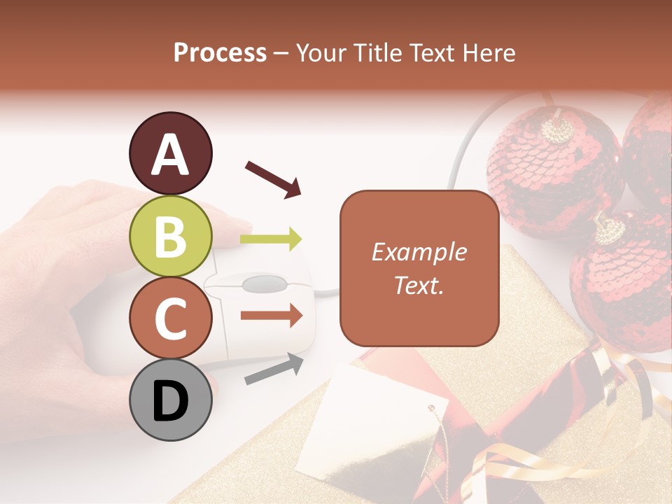 Sparkle Hand Metalic PowerPoint Template