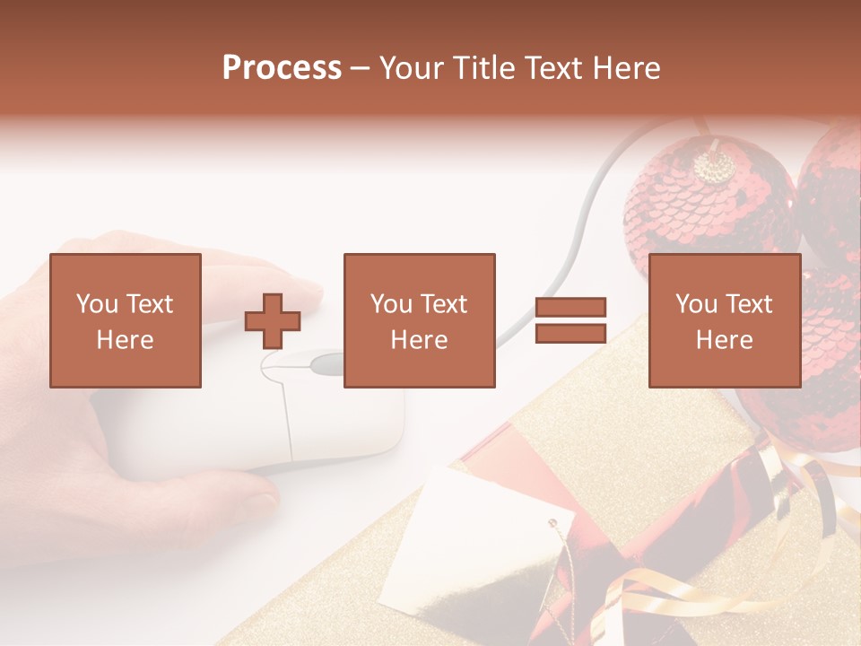 Sparkle Hand Metalic PowerPoint Template