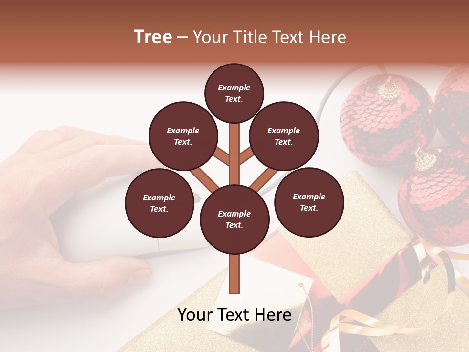 Sparkle Hand Metalic PowerPoint Template