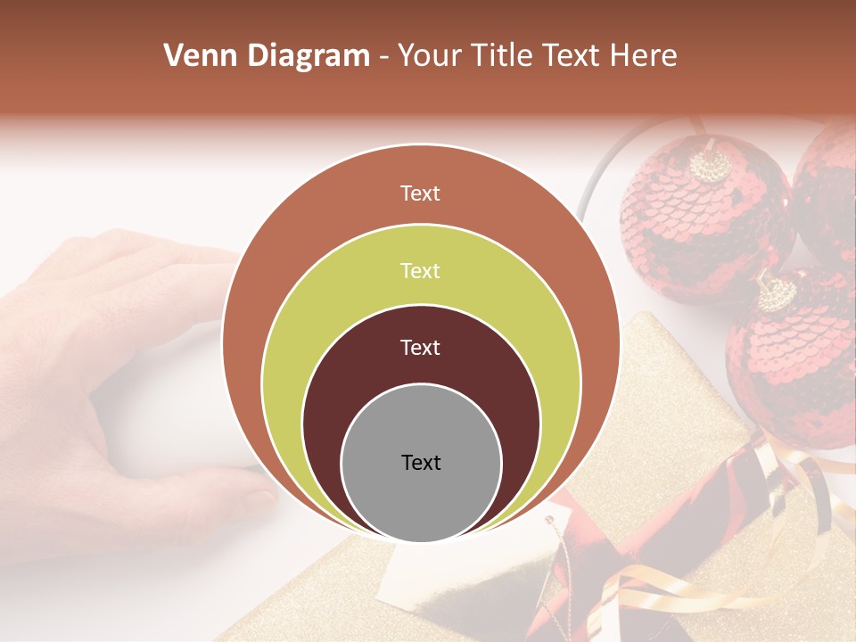 Sparkle Hand Metalic PowerPoint Template