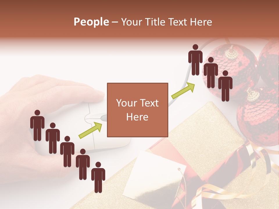 Sparkle Hand Metalic PowerPoint Template