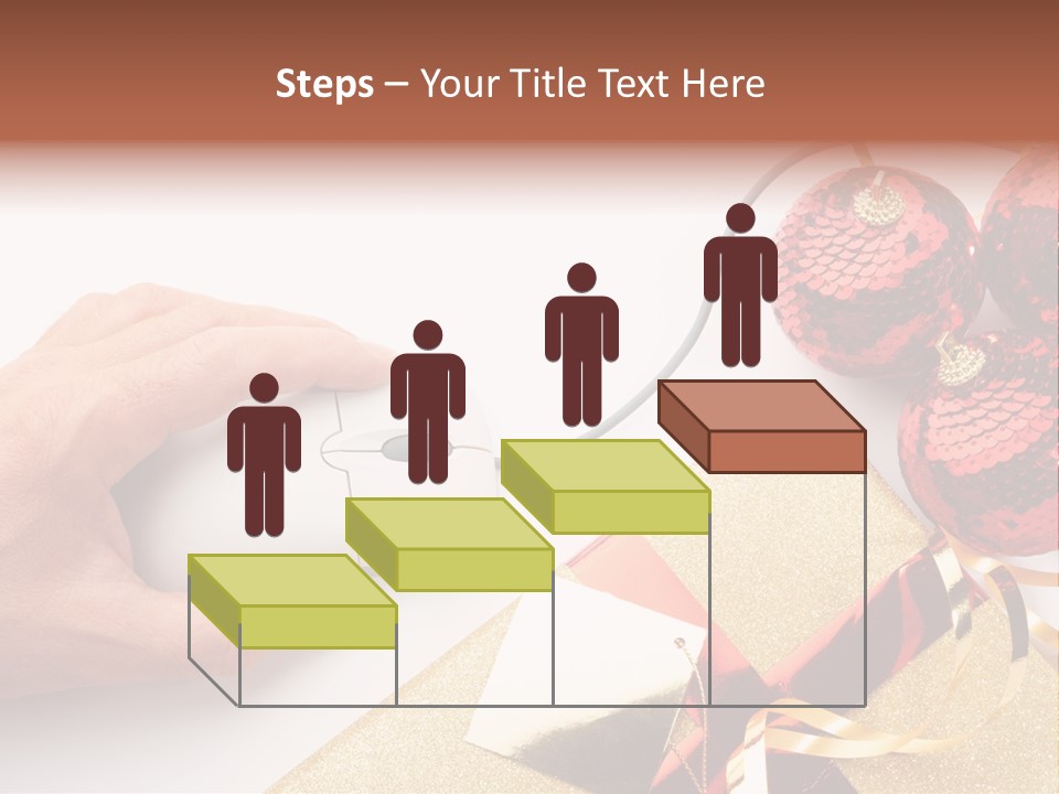 Sparkle Hand Metalic PowerPoint Template