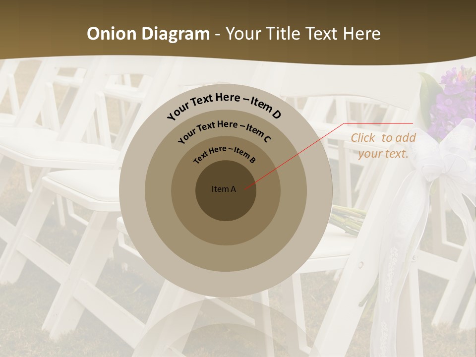 Bouquet Nuptuals Flowers PowerPoint Template