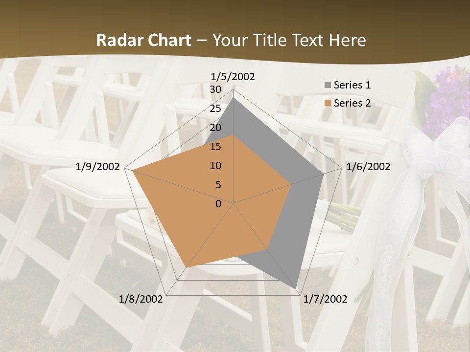Bouquet Nuptuals Flowers PowerPoint Template