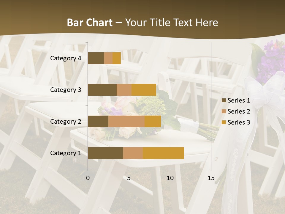 Bouquet Nuptuals Flowers PowerPoint Template