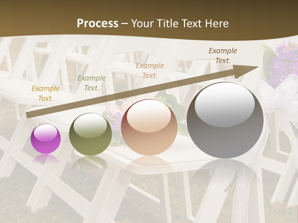 Bouquet Nuptuals Flowers PowerPoint Template