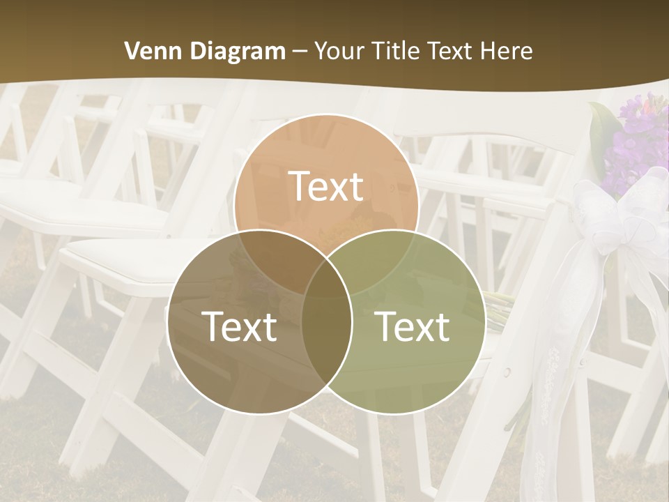 Bouquet Nuptuals Flowers PowerPoint Template