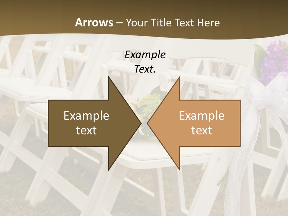 Bouquet Nuptuals Flowers PowerPoint Template