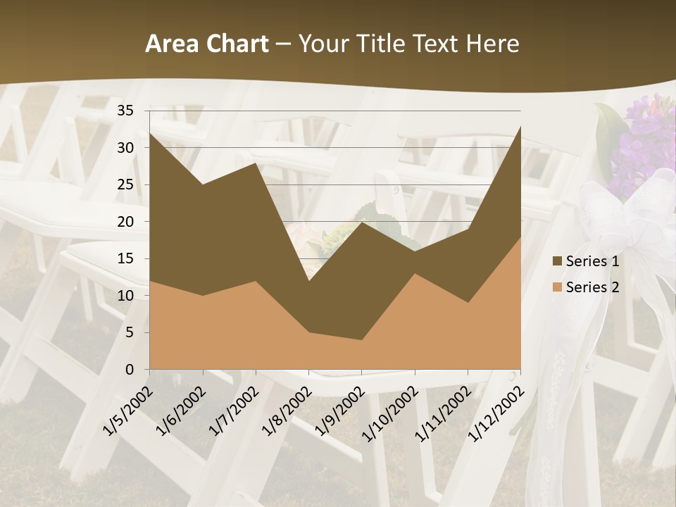 Bouquet Nuptuals Flowers PowerPoint Template