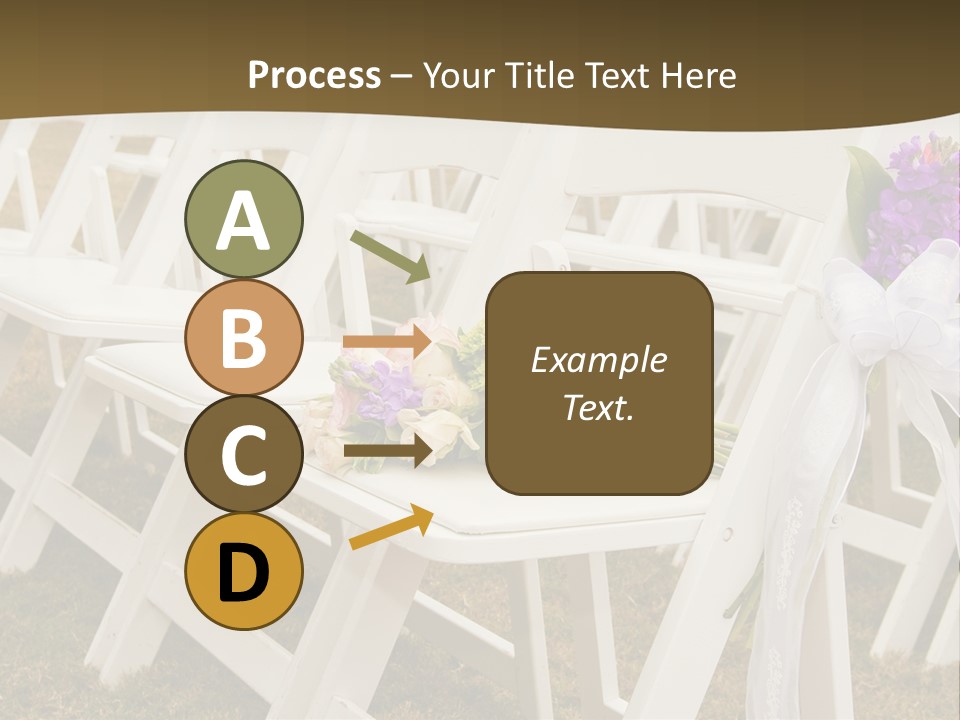 Bouquet Nuptuals Flowers PowerPoint Template