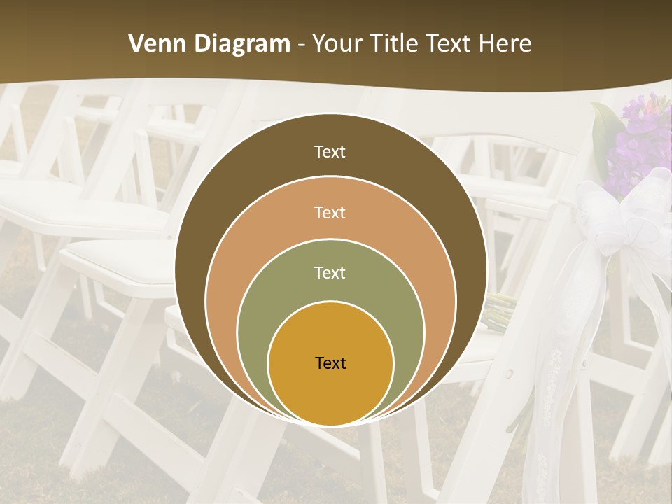 Bouquet Nuptuals Flowers PowerPoint Template