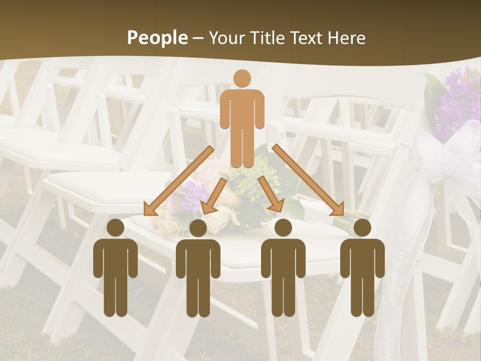 Bouquet Nuptuals Flowers PowerPoint Template