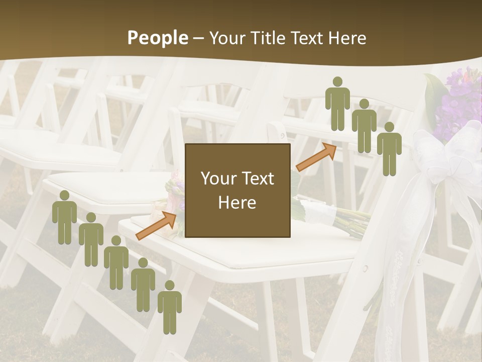 Bouquet Nuptuals Flowers PowerPoint Template