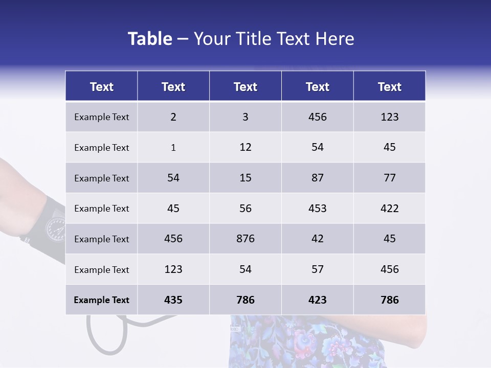 Care Yearly Illness PowerPoint Template