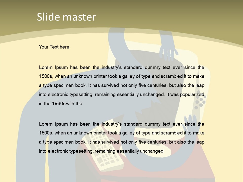 Overhaul Tinker Remedy PowerPoint Template