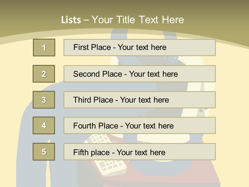 Overhaul Tinker Remedy PowerPoint Template