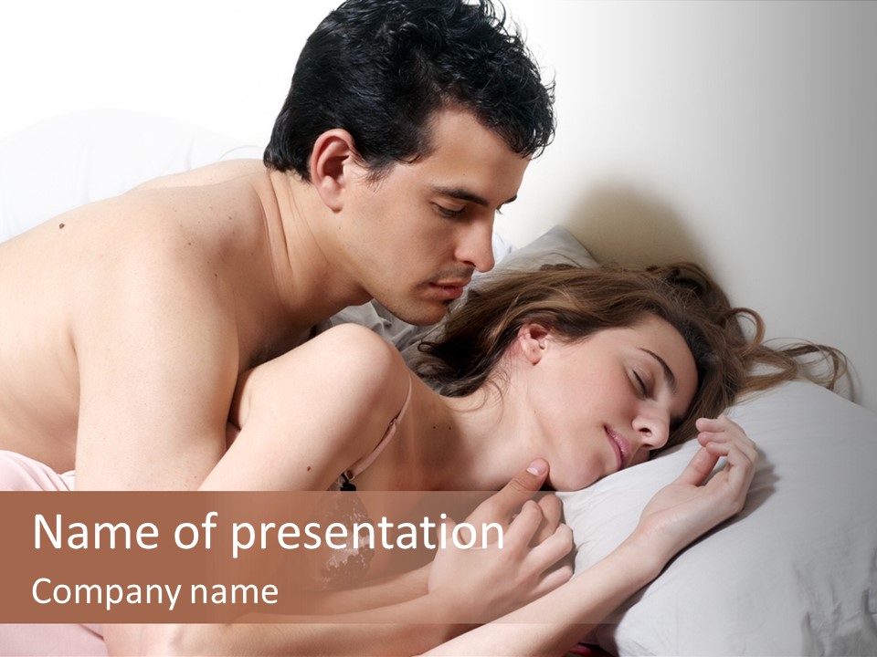 Lovers Male  PowerPoint Template