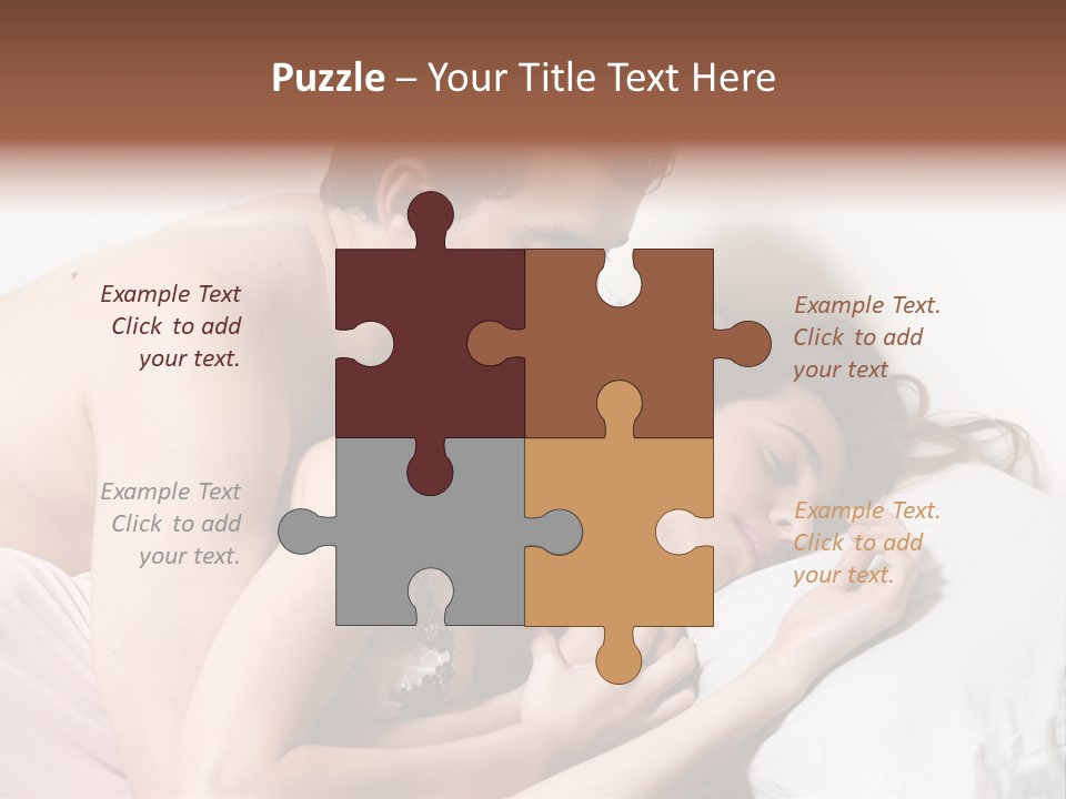 Lovers Male  PowerPoint Template