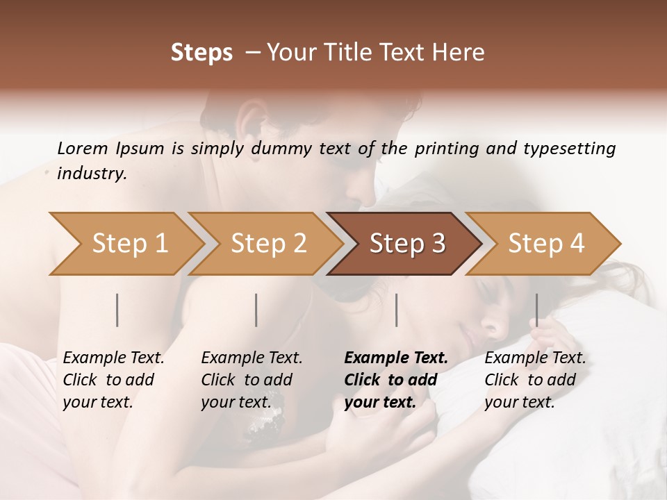 Lovers Male  PowerPoint Template
