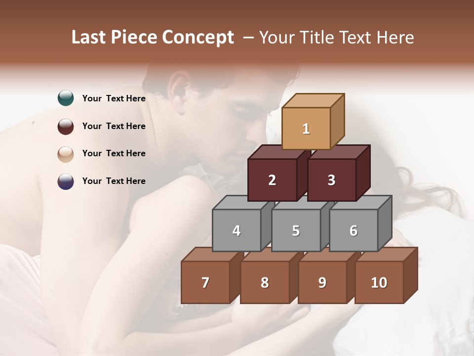 Lovers Male  PowerPoint Template