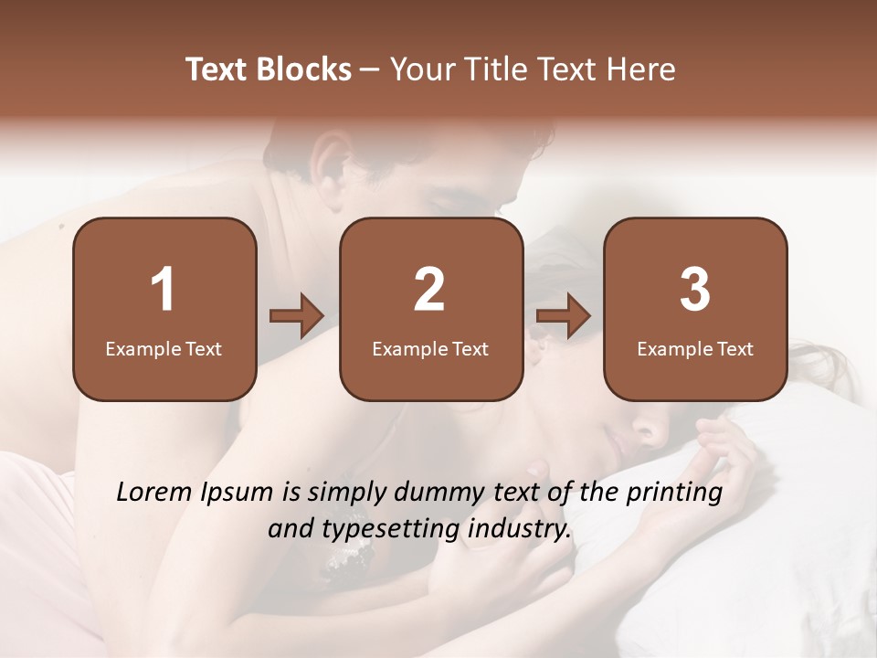 Lovers Male  PowerPoint Template
