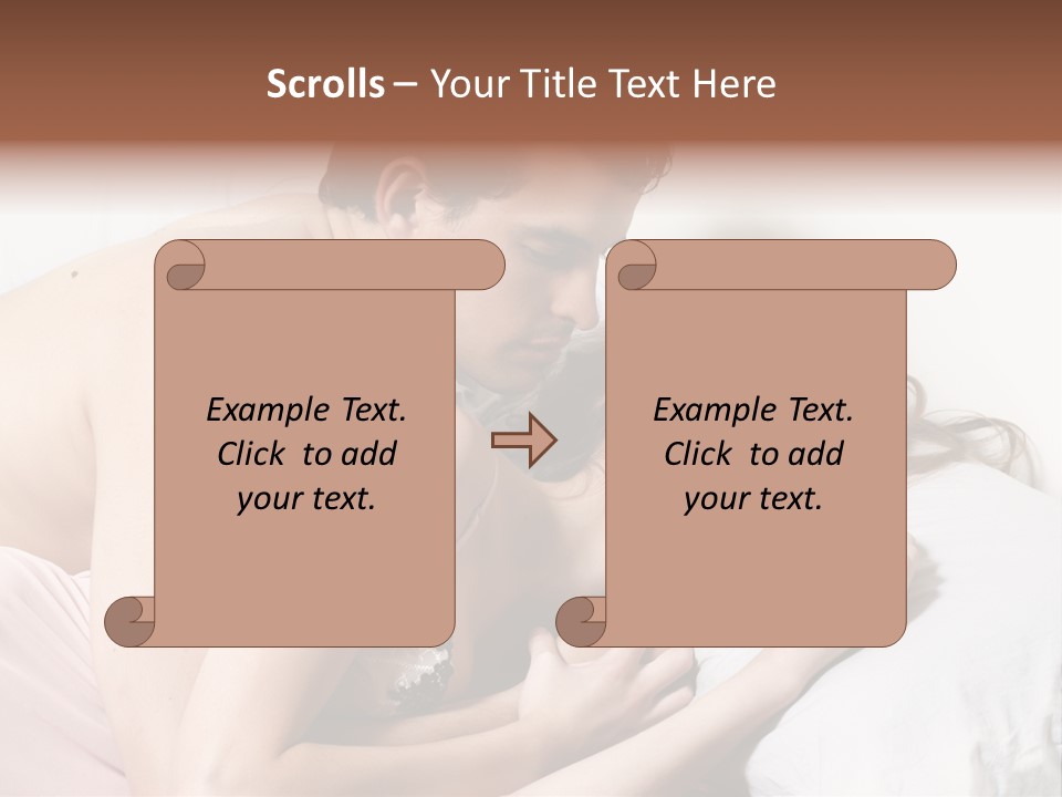 Lovers Male  PowerPoint Template