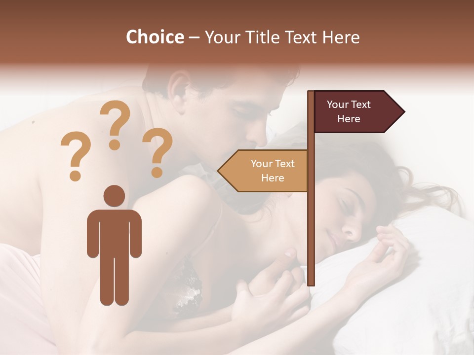Lovers Male  PowerPoint Template