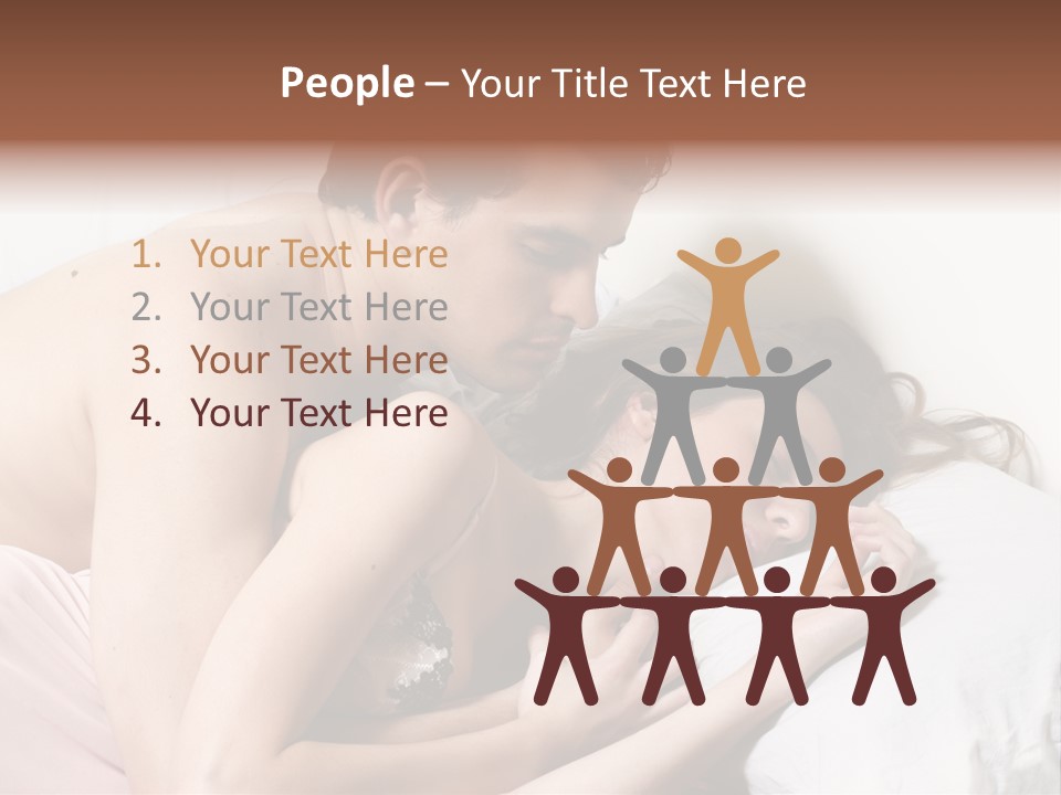 Lovers Male  PowerPoint Template