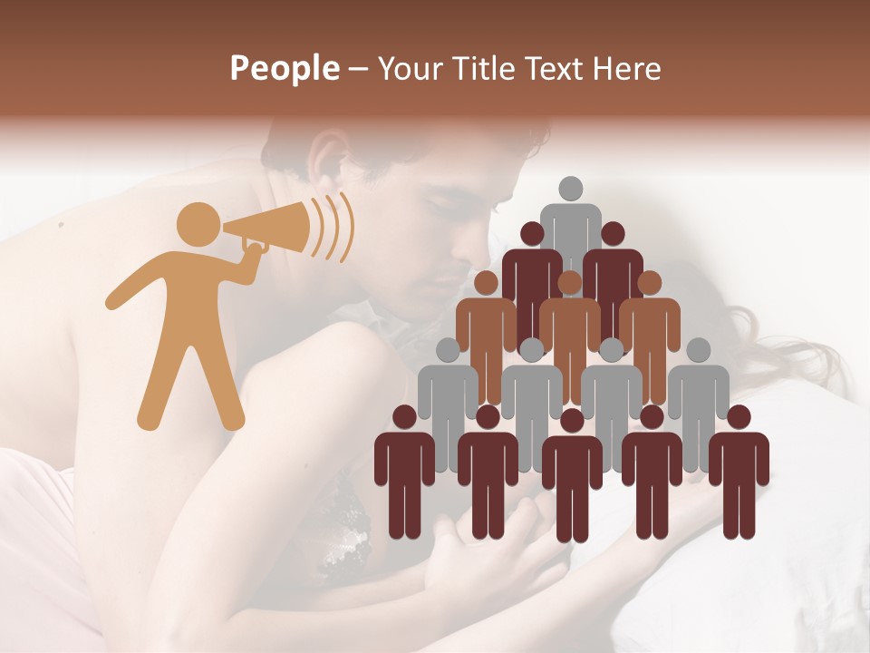 Lovers Male  PowerPoint Template