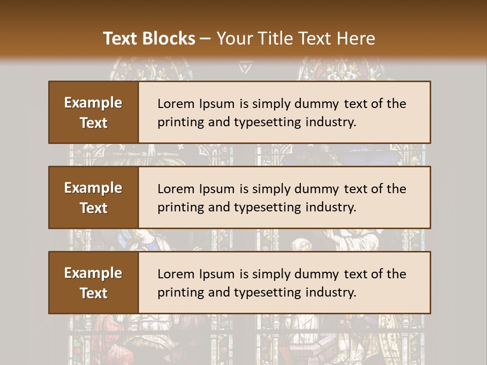Traditional Art Church PowerPoint Template