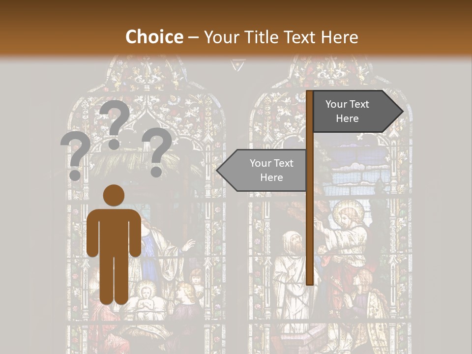 Traditional Art Church PowerPoint Template