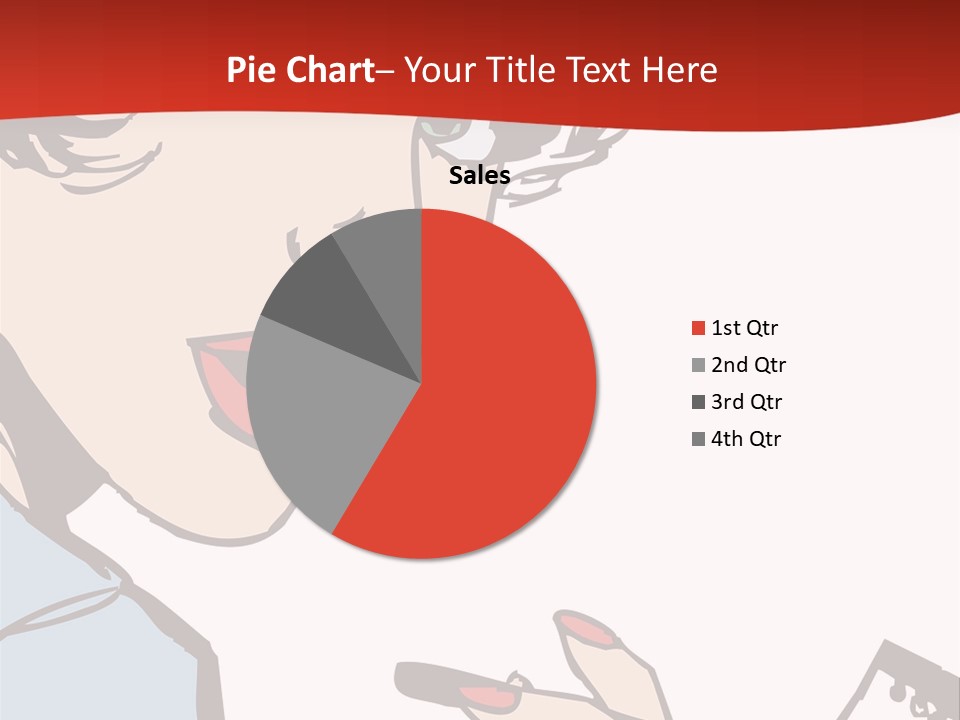 Girl Female Healthy PowerPoint Template