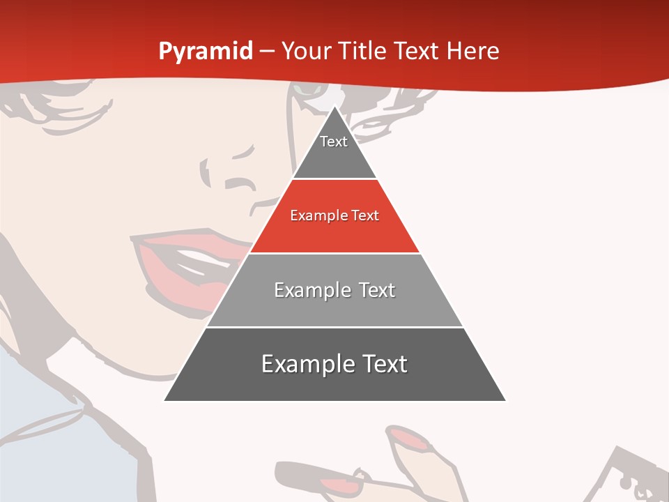 Girl Female Healthy PowerPoint Template