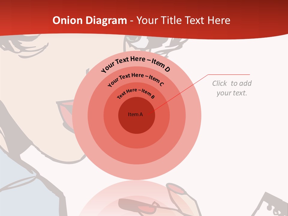 Girl Female Healthy PowerPoint Template