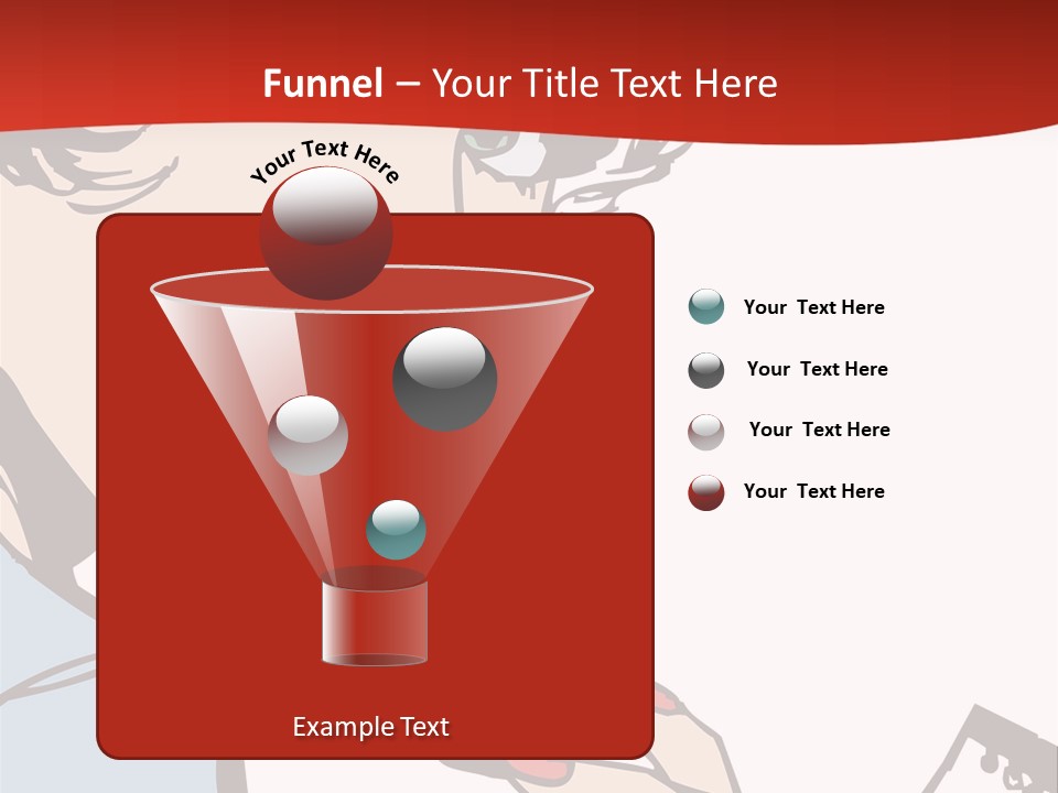 Girl Female Healthy PowerPoint Template