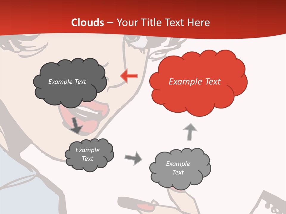 Girl Female Healthy PowerPoint Template