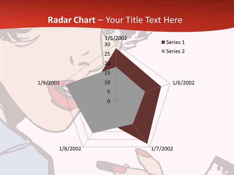 Girl Female Healthy PowerPoint Template