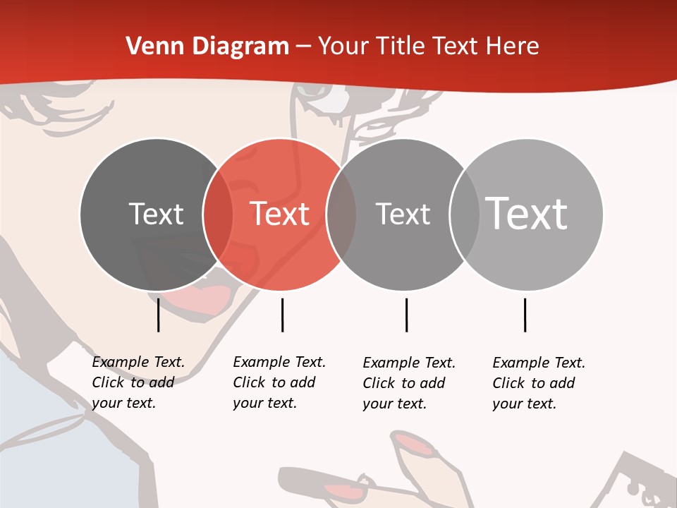 Girl Female Healthy PowerPoint Template