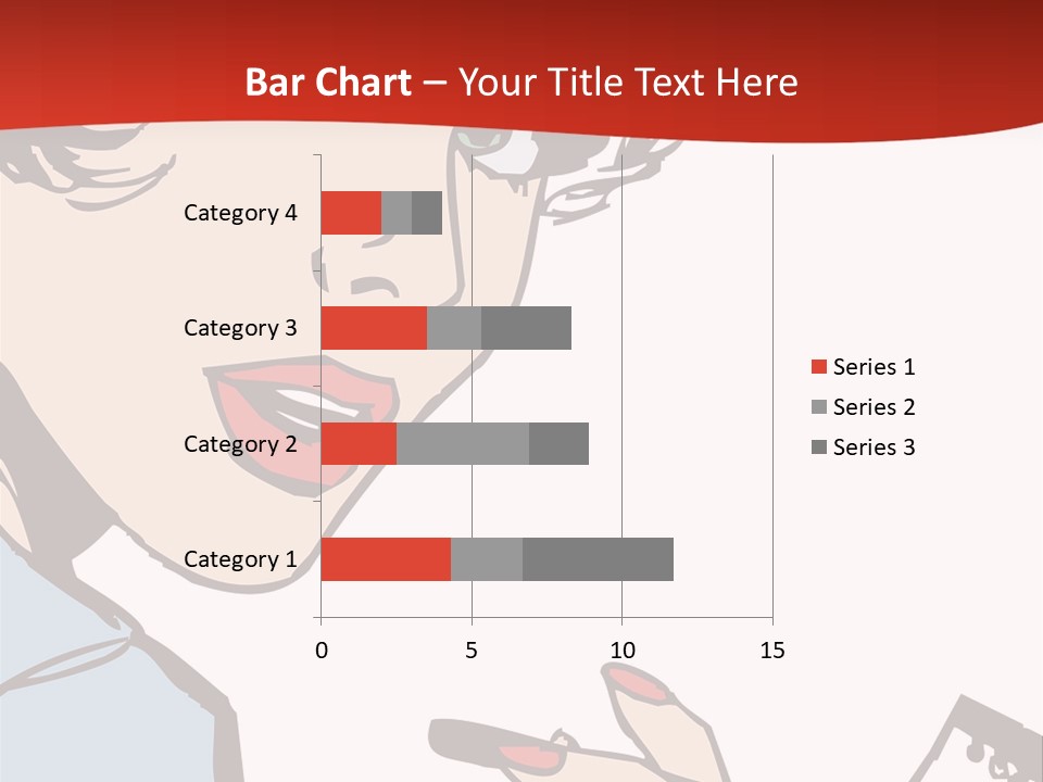 Girl Female Healthy PowerPoint Template
