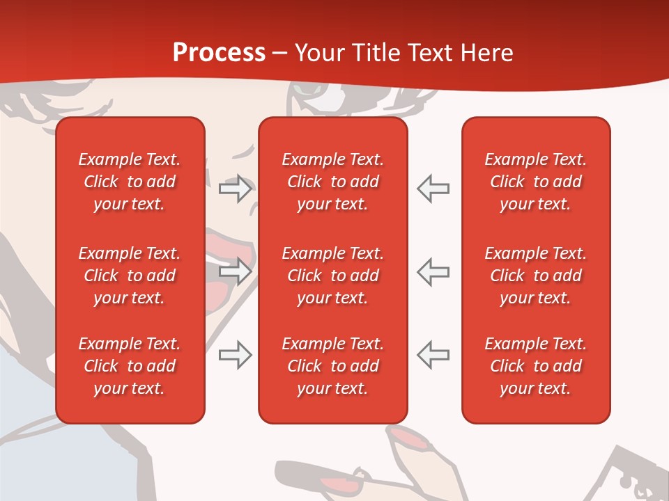 Girl Female Healthy PowerPoint Template