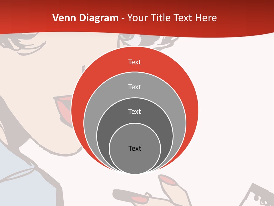 Girl Female Healthy PowerPoint Template