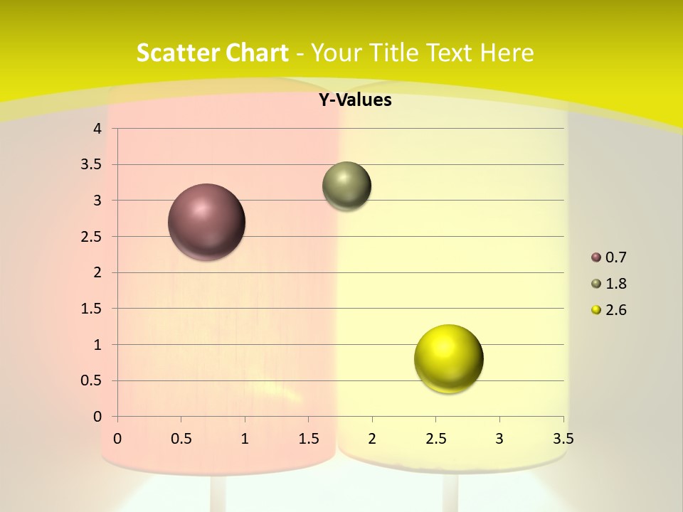 Backgrounds Design Yellow PowerPoint Template
