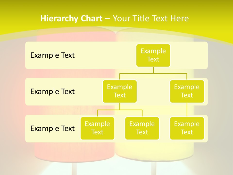 Backgrounds Design Yellow PowerPoint Template