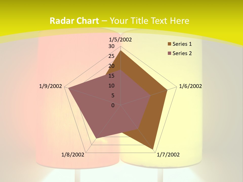 Backgrounds Design Yellow PowerPoint Template