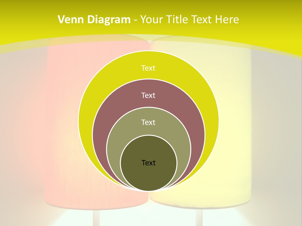 Backgrounds Design Yellow PowerPoint Template