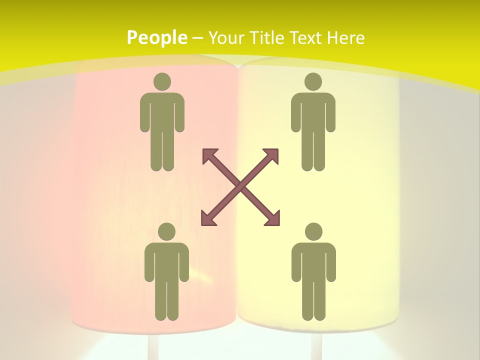 Backgrounds Design Yellow PowerPoint Template