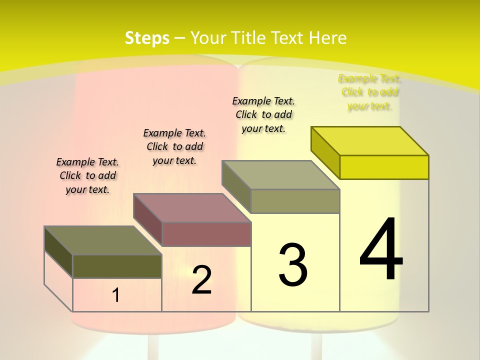 Backgrounds Design Yellow PowerPoint Template
