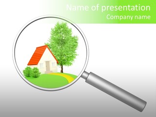 Home Vacation Research PowerPoint Template