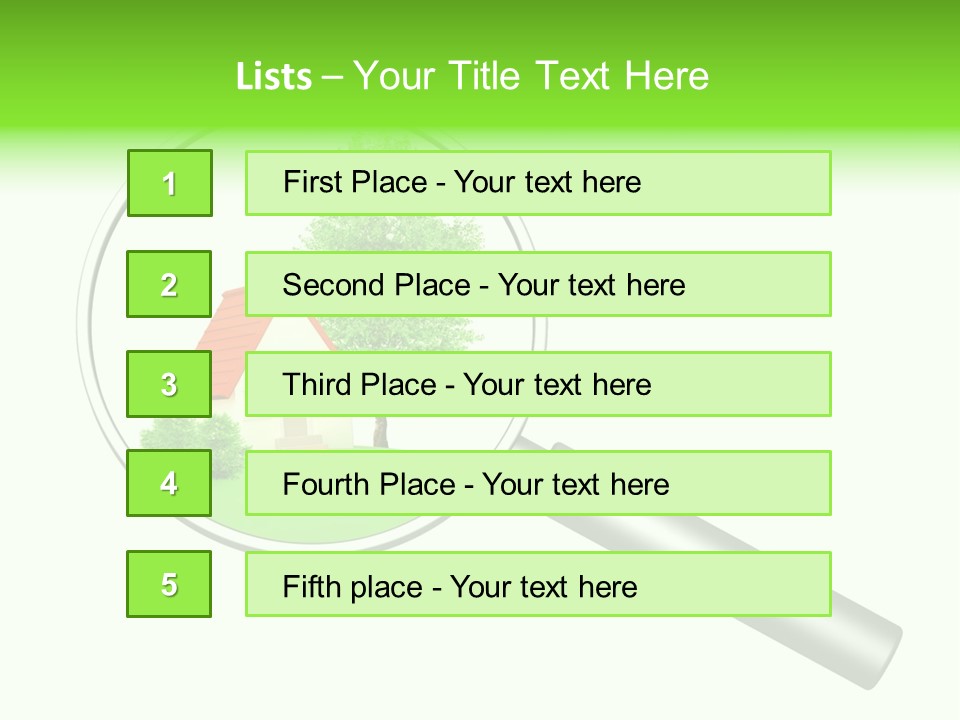 Home Vacation Research PowerPoint Template