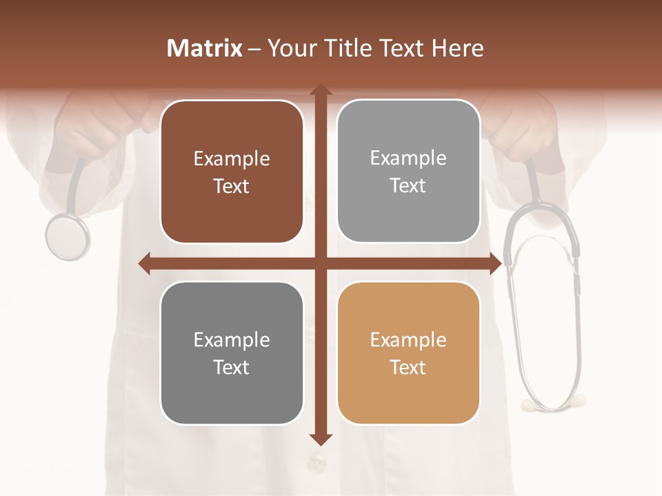 Stethoscope Government Debate PowerPoint Template
